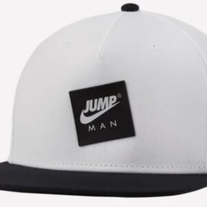 gorra jordan pro jupman original blanca unitalla