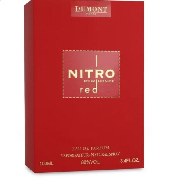 perfume nitro red dumont 100 ml - Imagen 2