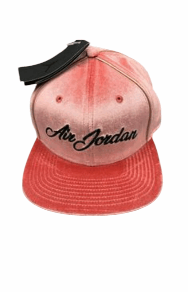 gorra jordan terciopelo rosa