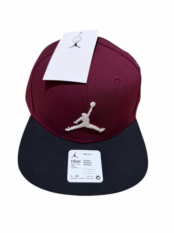 gorra jordan vino unitalla adulto