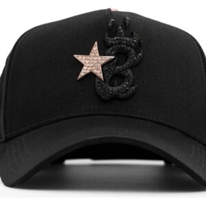 gorra barbas bstar rose gold