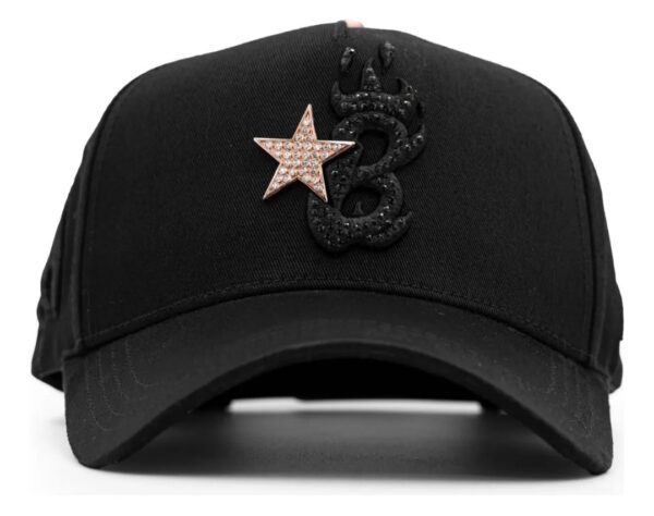 gorra barbas bstar rose gold